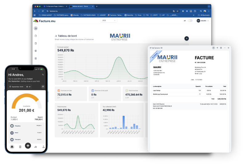 Interface Facture.mu